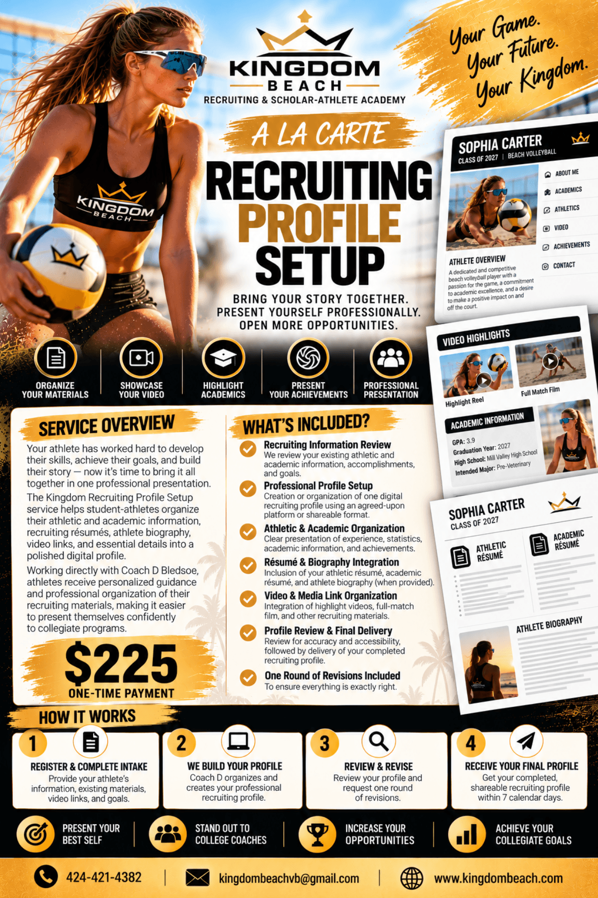 À La Carte — Recruiting Profile Setup